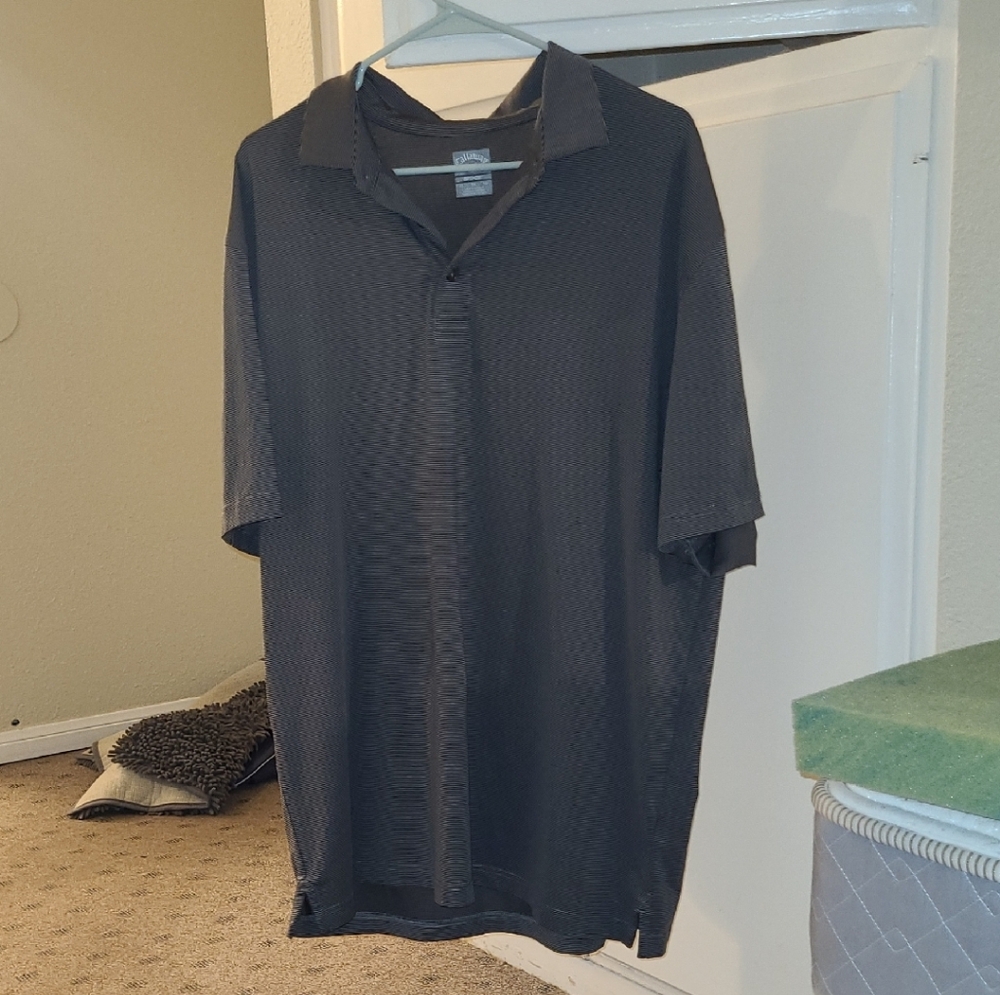 Men's CALLAWAY GRAY GOLF Shirt